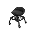 Sealey SCR02B Pneumatic Creeper Stool with Adjustable Height Swivel Seat & Back Rest