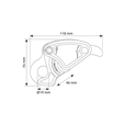 CAMP DRUID Descender 10mm - 11mm Static Ropes