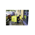 Hi-Viz Safety Barrier with 4 panels