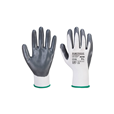 Portwest A310 Flexo Nitrile Grip Glove Grey/White (10pk)