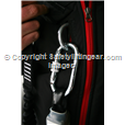 Jacket Safety Harness, Wind Breaker/Water Proof Black