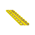 Lyon SMC Yellow Segmented Plastic Rope Protector