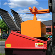 1000kg Fork Mounted Skip Compactor