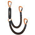 Heightec LE2T175K FLEXOR 1.75mtr Elasticated Twin Lanyard 