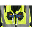 High Visibility Jacket Safety Harness Elasticated With Quick Release Buckles