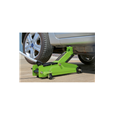 Sealey 1153CXHV 3tonne Long Chassis Heavy Duty Trolley Jack - Hi-Vis