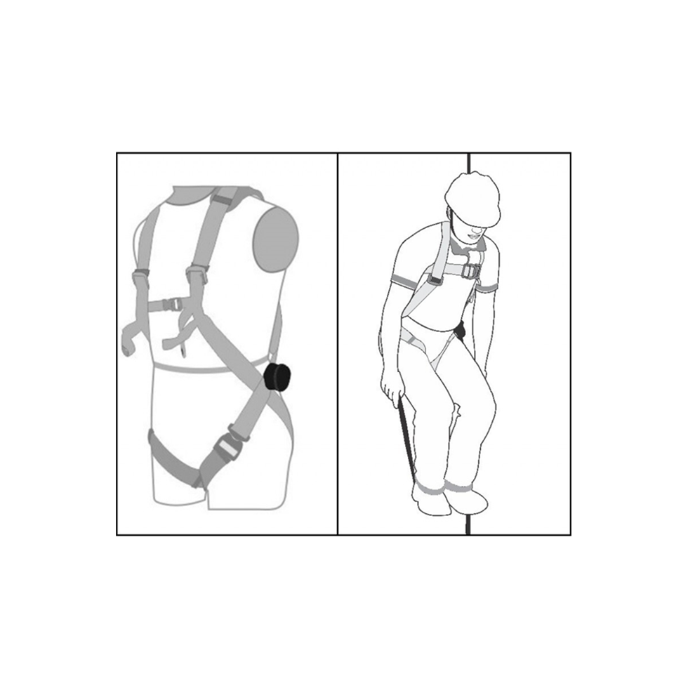 Kratos FA1090100 Suspension Trauma Relief Strap Safety Lifting