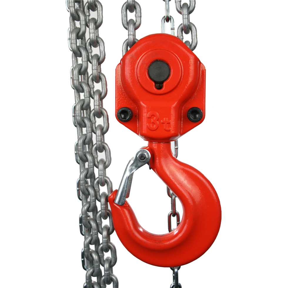 Elephant Chain Block Hoist 3 tonne, 3mtr to 30mtrs | Safety Lifting