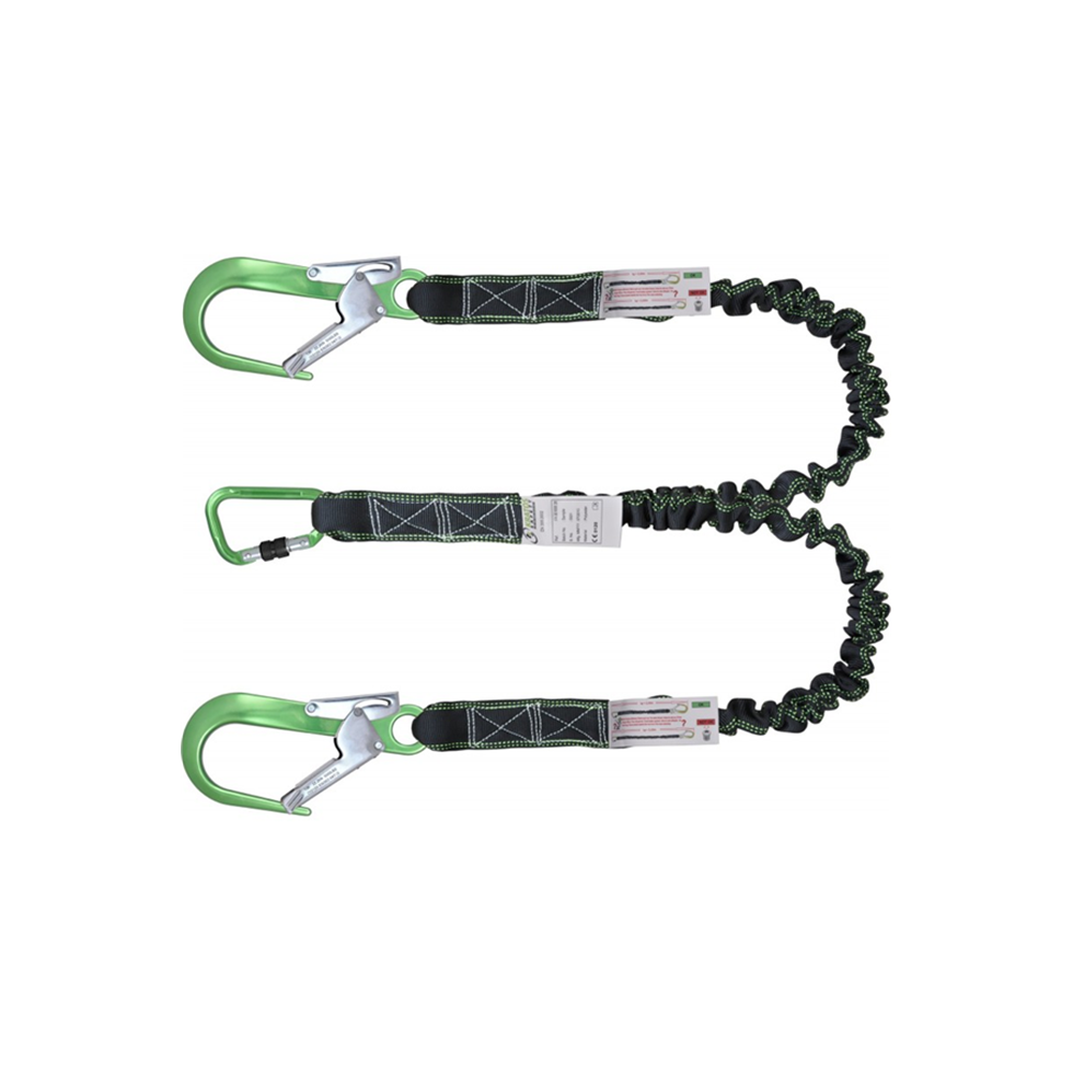 Kratos FA30100020 140kg 2mtr Twin Expandable Shock Absorbing Lanyard