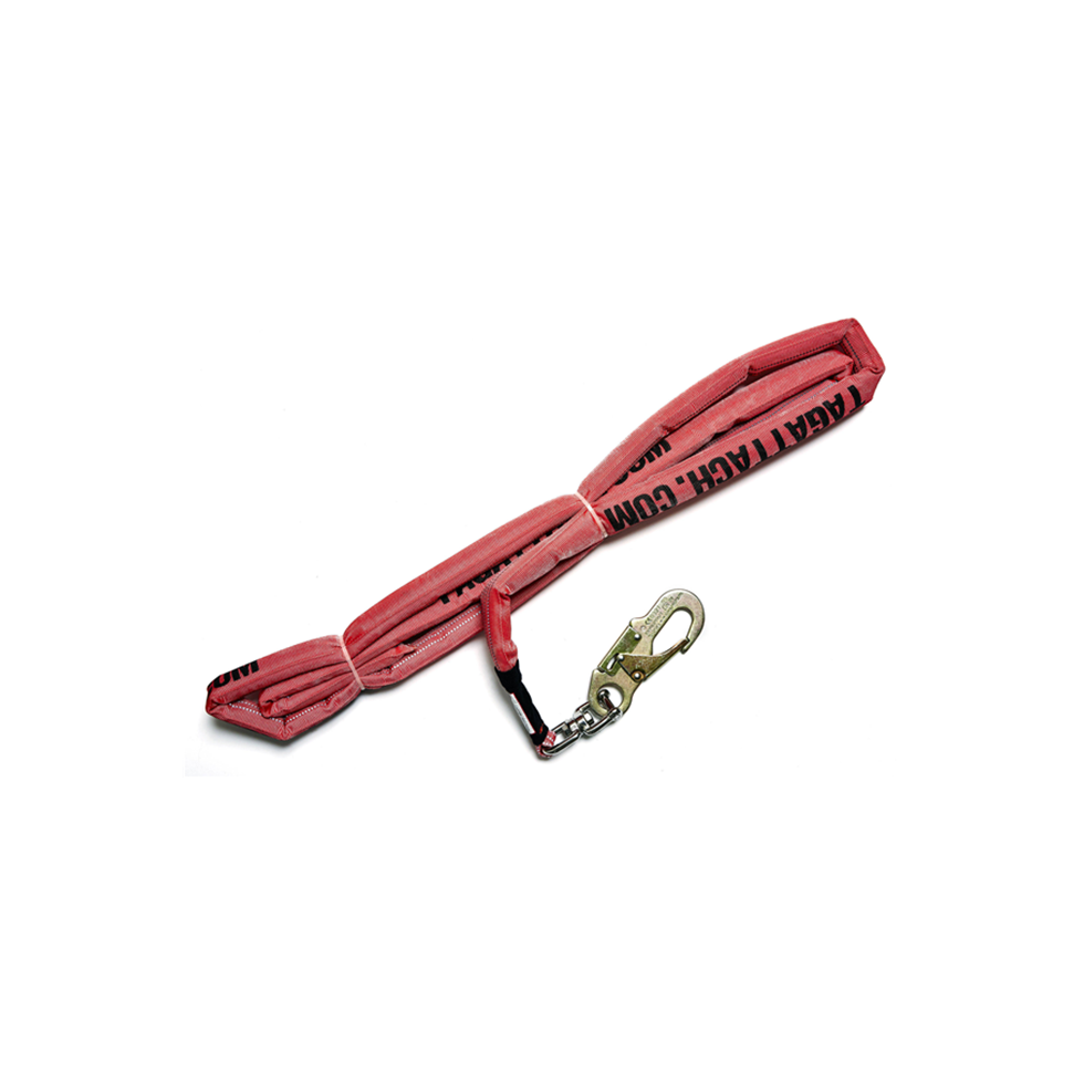 TAGATTACH 50mm Grip Rope Tag Line c/w Steel M10 Hook Safety Lifting