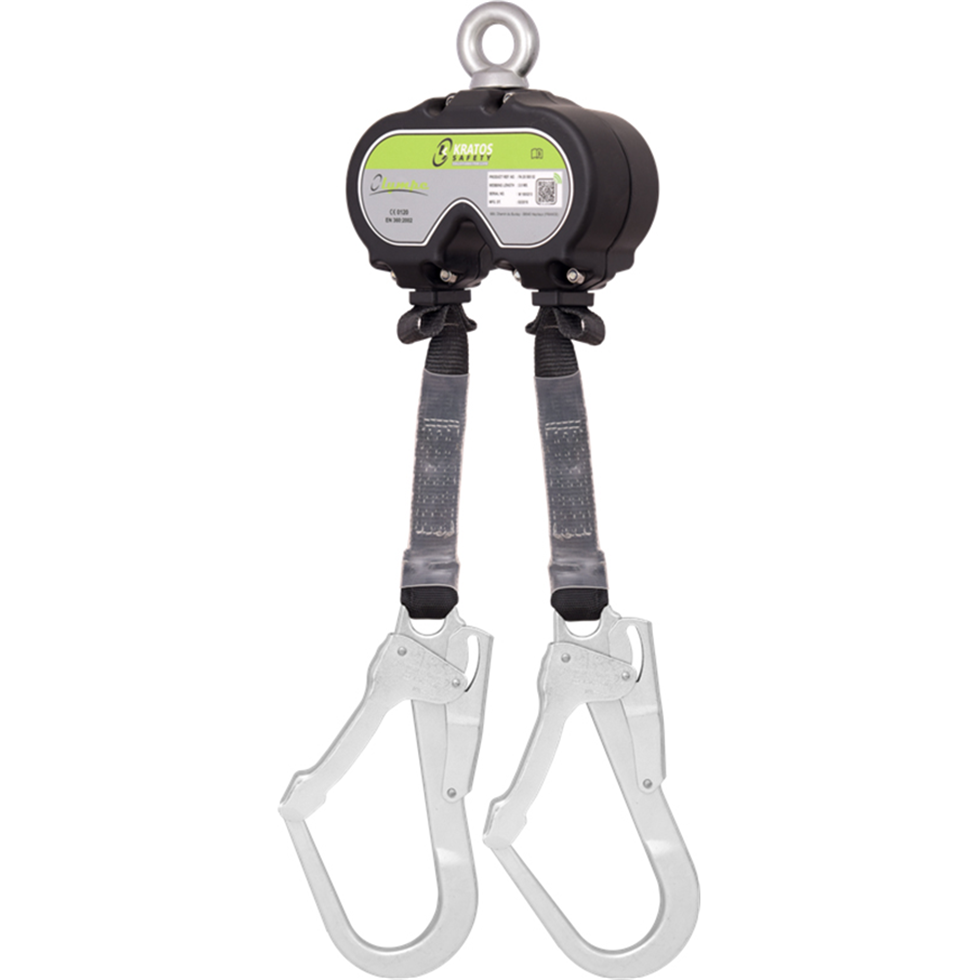 Kratos FA2050002 2mtr Twin Retractable bing Fall Arrest Block