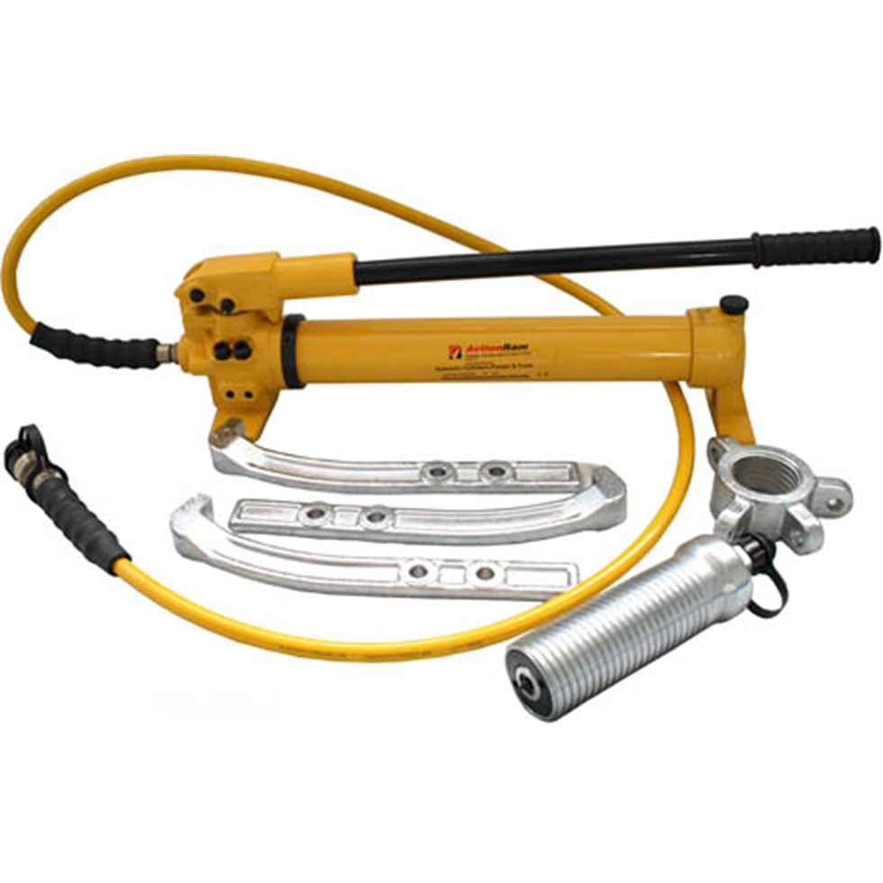 Hydraulic Puller Kit 20t c/w Hand Pump Safety Lifting
